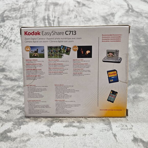 New Kodak EasyShare C713 7MP Digital Camera Sealed In Original Package - Picture 7 of 9